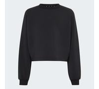 Sweatshirt ADIDAS SPORTSWEAR "ADIDAS GIRLS", Mädchen, Gr. 164, schwarz, Obermaterial: 48% Modal, 44% Polyester, 8% Elasthan, Rundhals, angesetztes Bündchen, Sweatshirts Sweatshirt, für Kinder, mit Run