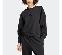 Sweatshirt ADIDAS SPORTSWEAR "ALL SZN LOOSE", Damen, Gr. XL, schwarz, Obermaterial: 70% Baumwolle, 30% Polyester, normal, angesetztes Bündchen, Sweatshirts Sweatshirt, mit angesetzten Bündchen an Ärme