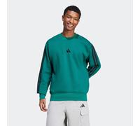 ADIDAS Herren Sweatshirt Essentials 3-Streifen (JE6306) M CGREEN/BLACK