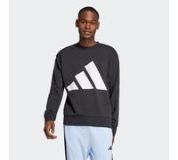 adidas Herren Essentials Big Logo French Terry Sweatshirt, Black/White, XXL