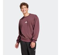 Sweatshirt ADIDAS SPORTSWEAR "M FEELCOZY SWT", Herren, Gr. XL, rot (aurora ruby, weiß), Obermaterial: 70% Baumwolle, 30% Polyester, normal, Rundhals, Sweatshirts Sweatshirt (79308345-XL) aurora ruby,
