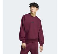 Sweatshirt ADIDAS SPORTSWEAR "M FEELCOZY SWT", Herren, Gr. XXL, maroon, schwarz, Obermaterial: 70% Baumwolle, 30% Polyester, normal, Rundhals, angesetztes Bündchen, Sweatshirts Sweatshirt (88470146-XX