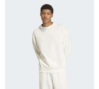 Sweatshirt ADIDAS SPORTSWEAR "M SL SK CREW", Herren, Gr. 3XL, weiß (sanftes weiß), Obermaterial: 51% Polyester, 25% Modal, 15% Baumwolle, 9% Elasthan, normal, Rundhals, angesetztes Bündchen, Sweatshir