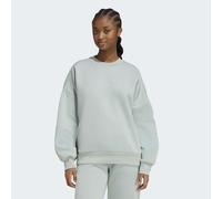 Sweatshirt ADIDAS SPORTSWEAR "W FI 3S SWT", Damen, Gr. S, wonder sage, Obermaterial: 67% Polyester, 33% Baumwolle, normal, Rundhals, Sweatshirts Sweatshirt (27951644-S) wonder sage