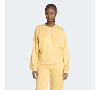 Sweatshirt ADIDAS SPORTSWEAR "W SL FC SWT", Damen, Gr. L, semi ice tangerine, weiß, Obermaterial: 70% Baumwolle, 30% Polyester, normal, Rundhals, angesetztes Bündchen, Sweatshirts Sweatshirt (78681250
