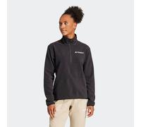 Sweatshirt ADIDAS TERREX "W MT ESS HZ FL", Damen, Gr. L, schwarz, Obermaterial: 100% Polyester, Sweatshirts Sweatshirt (94713328-L) schwarz