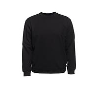 Sweatshirt AHORN SPORTSWEAR, Herren, Gr. 4XL, schwarz, 100% Baumwolle, unifarben, normal, Rundhals, Sweatshirts Sweatshirt, im schlichten Design (73273405-4XL) schwarz