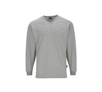 Sweatshirt AHORN SPORTSWEAR, Herren, Gr. XL, grau (grau, meliert), 80% Baumwolle, 20% Polyester, meliert, normal, Sweatshirts Sweatshirt, im lässigen Basic-Look (13066240-XL) grau, meliert