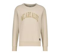 Sweatshirt ALIFE & KICKIN "Herren LevinAK A", Herren, Gr. S, beige (pumice), 50% Baumwolle, 50% Polyester, Sweatshirts Sweatshirt (45233001-S) pumice