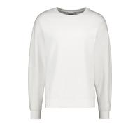 Sweatshirt ALIFE & KICKIN "Herren LucAK A Rundhalspullover, Pullover", Herren, Gr. XXL, weiß (brilliant weiß), 80% Baumwolle, 20% Polyester, Sweatshirts Sweatshirt (56892923-XXL) brilliant weiß