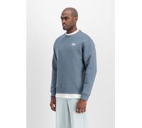 Alpha Industries Herren Basic Small Logo Sweatshirt, Denim Blue, M