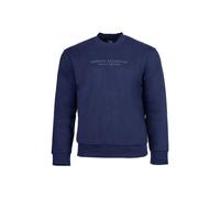 Sweatshirt ARMANI EXCHANGE "Sweatshirt SWEATSHIRT 1er Pack", Herren, Gr. XL, blau (marineblau), Obermaterial: 100% Baumwolle CO., Sweatshirts Sweatshirt (62630228-XL) marineblau