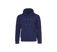 AIX ARMANI EXCHANGE Herren Sweatshirt mit Kapuze - Hoodie, Baumwolle, Logo L Blau