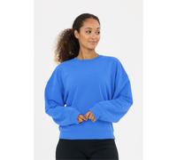Sweatshirt ATHLECIA "Crecy", Damen, Gr. 34, royalblau, 50% Baumwolle, 48% Polyester, 2% Elasthan, unifarben, normal, Rundhals, Sweatshirts Sweatshirt, aus super weichem Material (56939057-34) royalbla