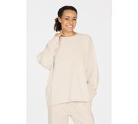 Sweatshirt ATHLECIA "Gidon", Damen, Gr. 44, grau, 100% Baumwolle, unifarben, normal, Rundhals, Sweatshirts, mit entspanntem Loose Fit (76035309-44) grau