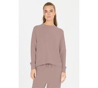 Sweatshirt ATHLECIA "Jacey", Damen, Gr. 36, pink, 51% Polyester, 44% Modal, 5% Elasthan, unifarben, normal, Rundhals, Sweatshirts Sweatshirt, aus extra weichem Material (37770464-36) pink