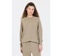Sweatshirt ATHLECIA "Jacey", Damen, Gr. 40, beige, 51% Polyester, 44% Modal, 5% Elasthan, unifarben, normal, Rundhals, Sweatshirts Sweatshirt, aus extra weichem Material (85717820-40) beige
