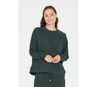 Sweatshirt ATHLECIA "Jacey", Damen, Gr. 42, grün (forest), 51% Polyester, 44% Modal, 5% Elasthan, unifarben, normal, Rundhals, Sweatshirts Sweatshirt, aus extra weichem Material (56768903-42) forest