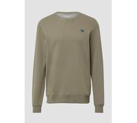 Sweatshirt aus Baumwollmix mit Crew Neck M Grün 2169278.7853.M