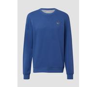 Sweatshirt aus Baumwollmix mit Crew Neck XL blau 2169278.5527.XL
