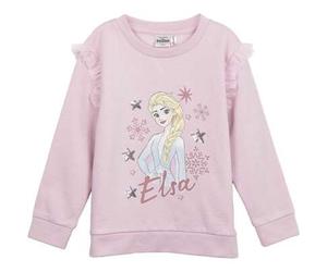 Sweatshirt aus gebürsteter Baumwolle mit exklusivem Frozen-Design, offiziell mit Weichheit und lässigem Stil