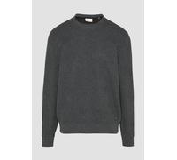 Sweatshirt aus Jacquard in Strick-Optik L grau 2156492.9823.L