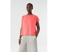 Sweatshirt aus Modalmix mit Faltendetail pink 44