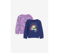 Sweatshirt aus reiner Bio-Baumwolle (2er Pack) 116/122