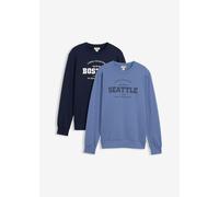 Sweatshirt aus reiner Bio-Baumwolle (2er Pack) 60/62 (XXL)