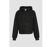 Sweatshirt aus Teddy-Fleece S schwarz 2149182.9999.S