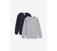 Sweatshirt aus weichem Baumwoll-Mix (2er Pack) 176/182