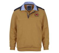 BABISTA Regular Fit Sweatshirt Zipgelb, Einfarbig