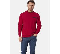 BABISTA Regular Fit Sweatshirt Rundhalsrot, Einfarbig