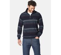 Sweatshirt BABISTA "Sweatshirt RAFFITELLO" Gr. M, blau (blau gestreift), Herren, Obermaterial: 100% Baumwolle CO., Sweatshirts (95523817-M) blau gestreift