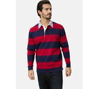 Sweatshirt BABISTA "Sweatshirt VIORENTO", Herren, Gr. M, rot (rot gestreift), Obermaterial: 100% Baumwolle CO., Sweatshirts Sweatshirt (63320222-M) rot gestreift