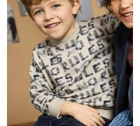 Sweatshirt beige Alloverprint No Rules 140