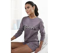 Sweatshirt BENCH. LOUNGEWEAR Gr. 36/38, lila (mauve) Damen Sweatshirts (61109766-36) mauve