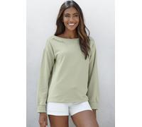 BENCH. LOUNGEWEAR Sweatshirt Damen pistazie Gr.44/46
