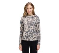 Sweatshirt mit Kragen Beige/Taupe 46