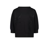 Sweatshirt BETTY BARCLAY "Damen mit Stehkragen", Damen, Gr. 36, schwarz, Steppware, Obermaterial: 48% Viskose, 47% Polyester, 5% Elasthan, figurumspielend normal, Sweatshirts Sweatshirt (52294425-36)