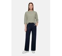 Sweatshirt BETTY BARCLAY "Damen mit Stehkragen", Damen, Gr. 40, grün (oil grün), Steppware, Obermaterial: 58% Polyester, 38% Baumwolle, 04% Elasthan, gerade hüftlang, Sweatshirts Sweatshirt (26022808-