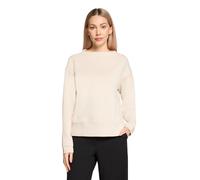 Sweatshirt BETTY BARCLAY "Damen mit Stehkragen", Damen, Gr. 48, beige, Steppware, Obermaterial: 54% Viskose, 40% Polyester, 6% Elasthan, gerade hüftlang, Sweatshirts Sweatshirt (48827053-48) beige