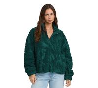Sweatshirt BILLABONG "All The Time Sherpa", Damen, Gr. L, spruce grün, Obermaterial: 100% Microfaser;, Sweatshirts Sweatshirt (47037139-L) spruce grün