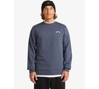 Sweatshirt BILLABONG "ARCH CR", Herren, Gr. M, ombre blau, Obermaterial: 80% Baumwolle, 20% Polyester, Sweatshirts Sweatshirt, sportlicher Stil, aus Baumwolle und Polyester (61749551-M) ombre blau