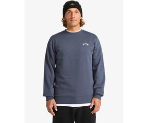 Sweatshirt BILLABONG "ARCH CR", Herren, Gr. M, ombre blau, Obermaterial: 80% Baumwolle, 20% Polyester, Sweatshirts Sweatshirt, sportlicher Stil, aus Baumwolle und Polyester (61749551-M) ombre blau