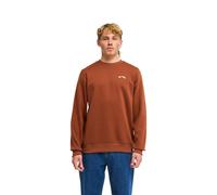 Sweatshirt BILLABONG "Arch Cr", Herren, Gr. XL, braun (tortoise shell), Obermaterial: 55% Baumwolle, 25% Baumwolle, 20% Polyester., Sweatshirts Sweatshirt (87577617-XL) tortoise shell
