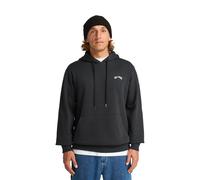 Billabong Sweatshirt Arch Po Herren 55%/25% Walkfrottier, 20% Microfaser Schwarz M