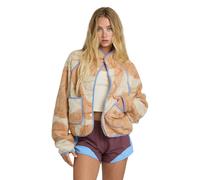 Sweatshirt BILLABONG "Dawney Snap Up", Damen, Gr. L, weiß cap, Obermaterial: 100% Microfaser;, Sweatshirts Sweatshirt (62652346-L) weiß cap