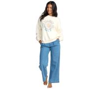 Sweatshirt BILLABONG "Echo", Damen, Gr. S, weiß, Obermaterial: 80% Walkfrottier, 20% Microfaser;, Sweatshirts Sweatshirt (15927645-S)