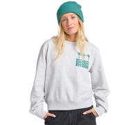 Sweatshirt BILLABONG "Familiy Tree", Damen, Gr. XS, light grau heather, 55% Baumwolle, 25% Baumwolle, 20% Polyester, Sweatshirts Sweatshirt (60189220-XS) light grau heather